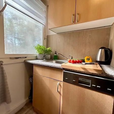 펜션 Bungalow-jessern Im Gruenen Mit Seeblick 슈빌록제