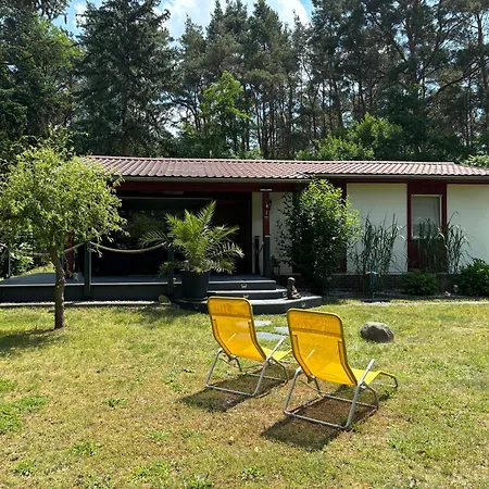 Bungalow-jessern Im Gruenen Mit Seeblick Schwielochsee
