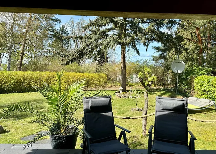Bungalow-jessern Im Gruenen Mit Seeblick Schwielochsee