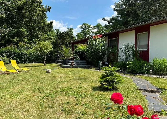 Bungalow-jessern Im Gruenen Mit Seeblick